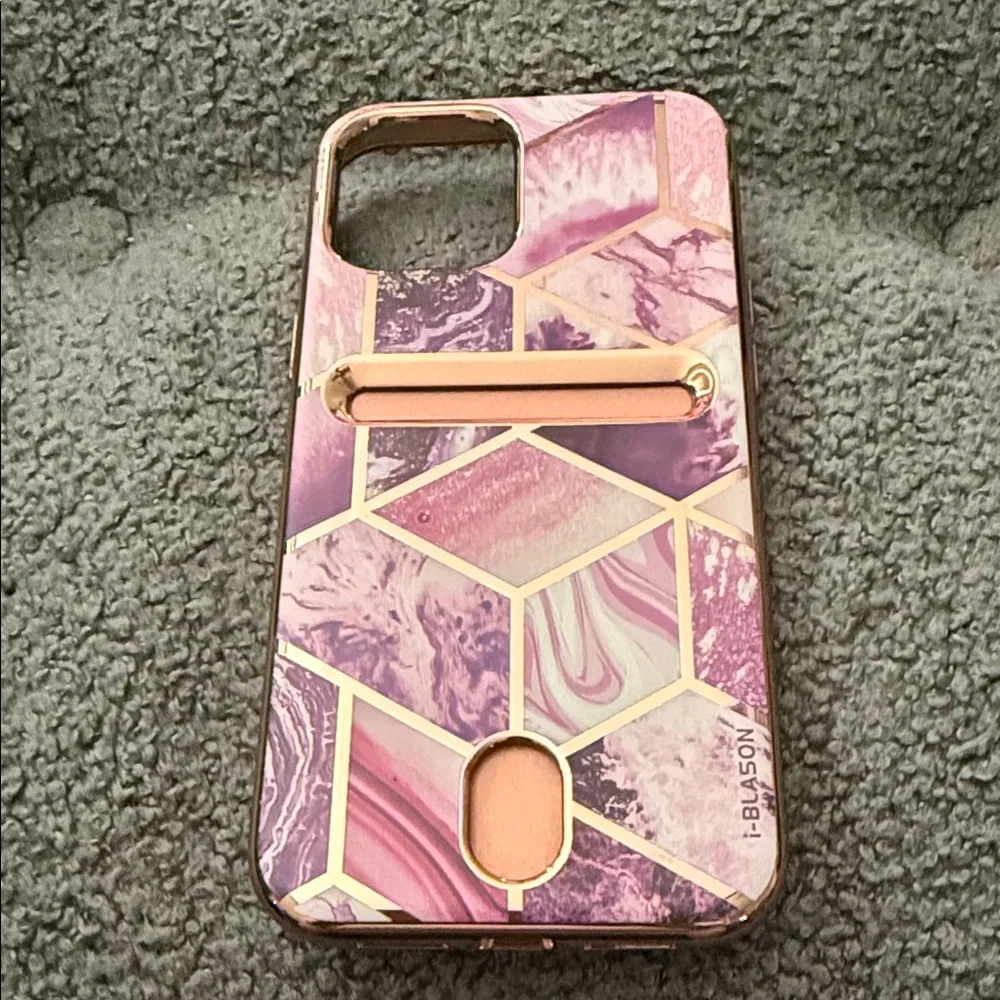 Pink Geometric Phone Case